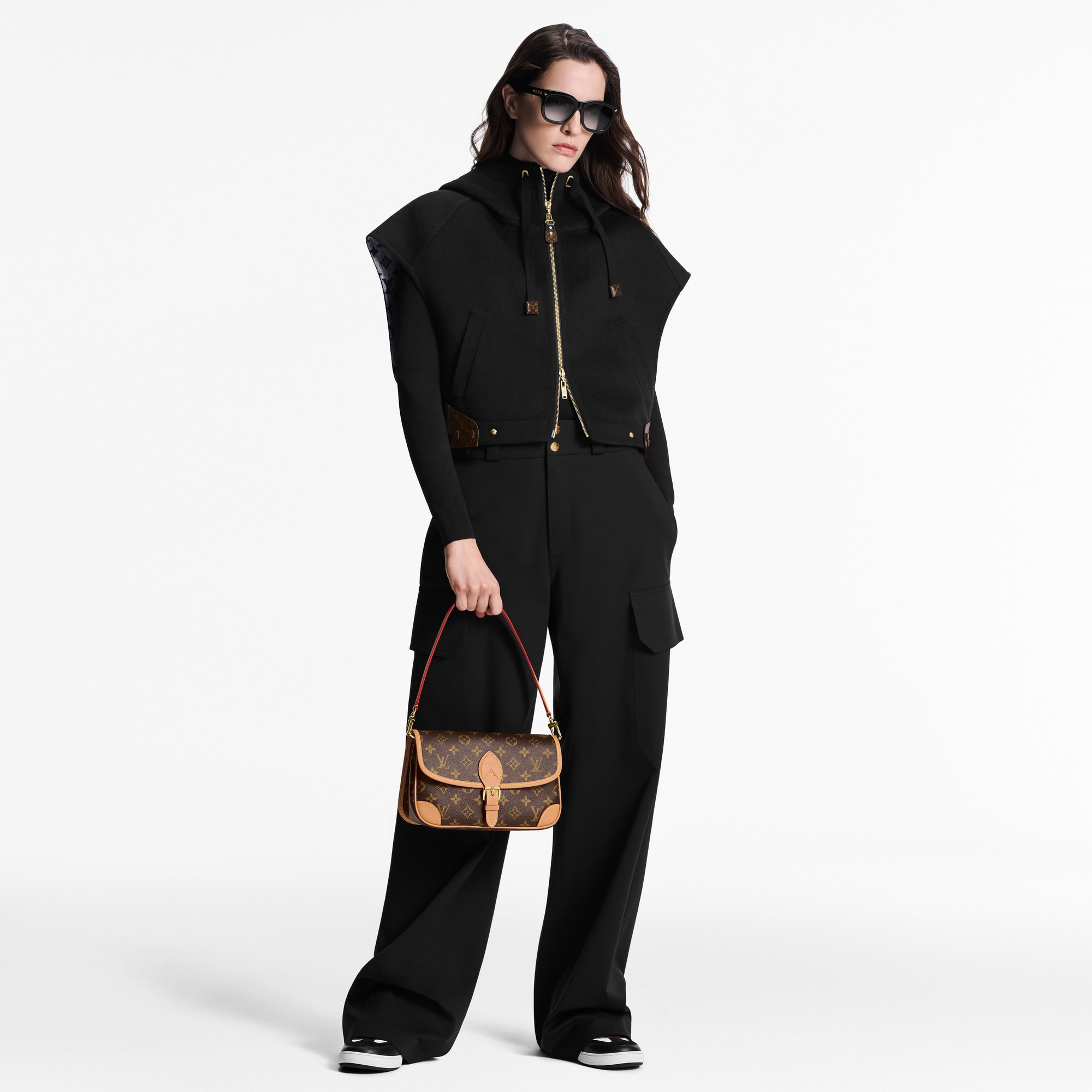 Double Face Open-Arm Jacket  in Women