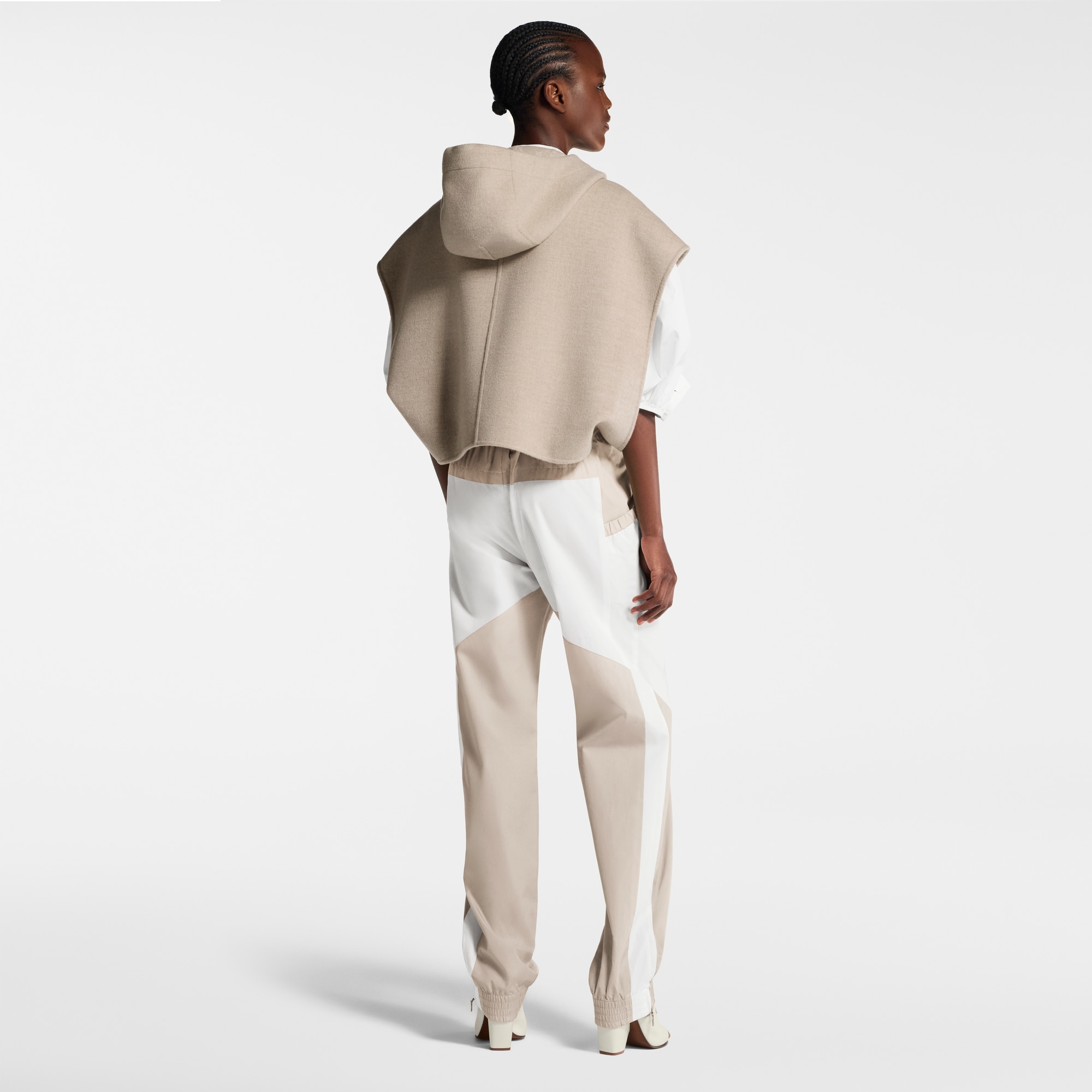Double Face Open-Arm Jacket  in Women