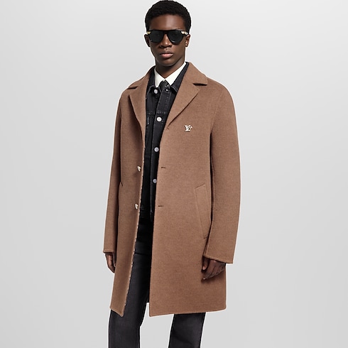 Double Face Relaxed Coat in Men's Ready-to-Wear Outerwear and Coats collections by Louis Vuitton (Product zoom)