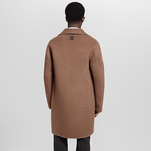 Double Face Relaxed Coat in Men's Ready-to-Wear Outerwear and Coats collections by Louis Vuitton (Product zoom)