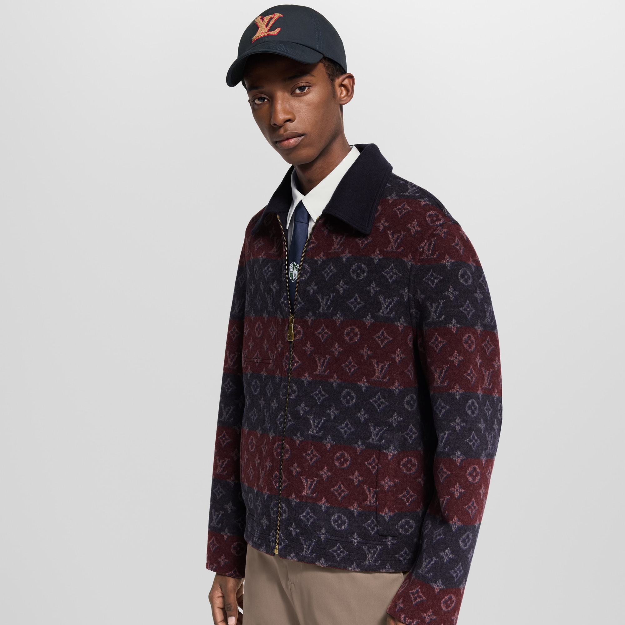 Double Face Reversible Workwear Blouson  in Men