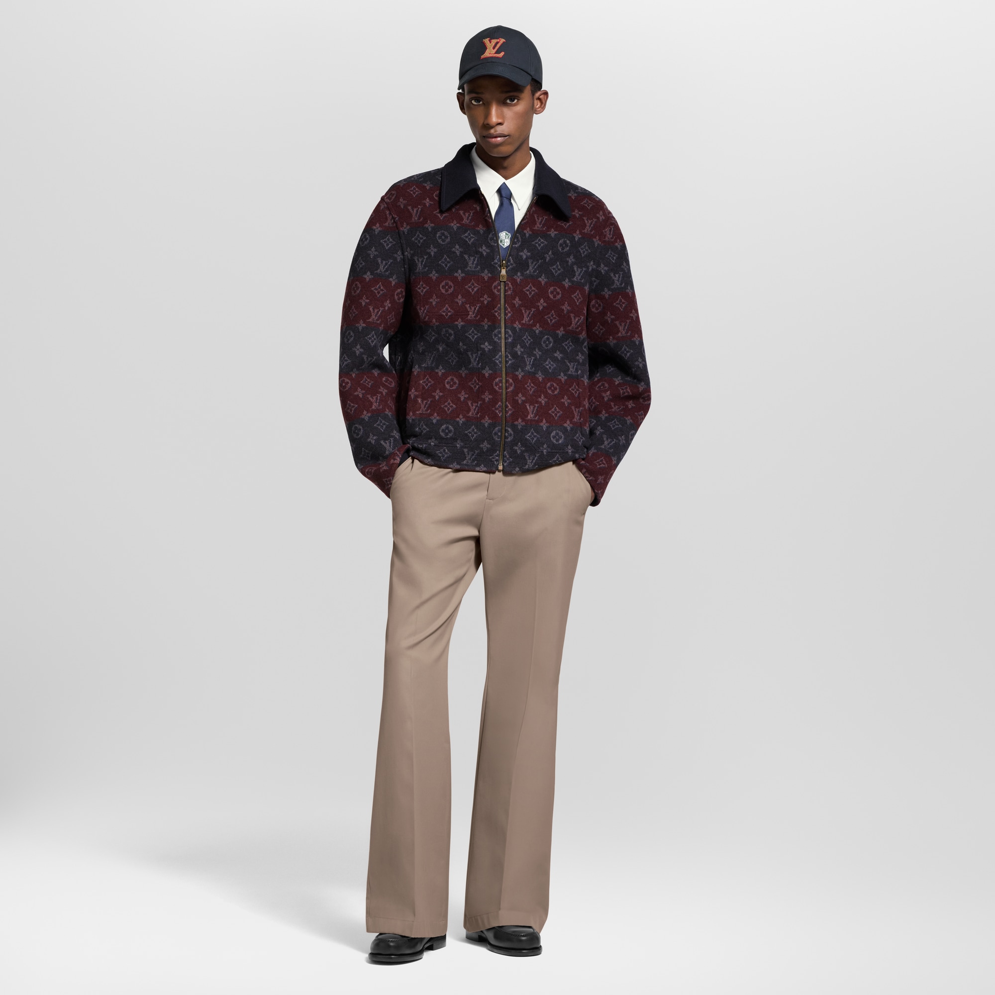 Double Face Reversible Workwear Blouson  in Men