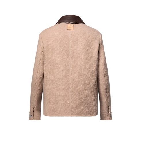 Double Face Silk And Wool-Blend Chic Workwear Blouson in Men's Ready-to-Wear Outerwear and Coats collections by Louis Vuitton (Product zoom)
