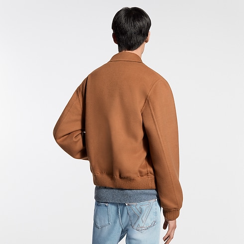 Double Face Wool Blouson in Men's Ready-to-Wear Outerwear and Coats collections by Louis Vuitton (Product zoom)