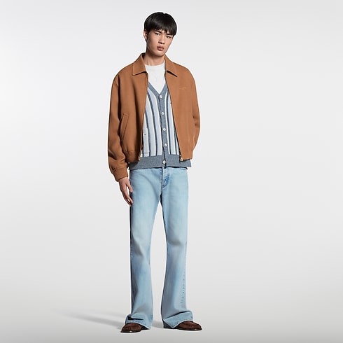 Double Face Wool Blouson in Men's Ready-to-Wear Outerwear and Coats collections by Louis Vuitton (Product zoom)