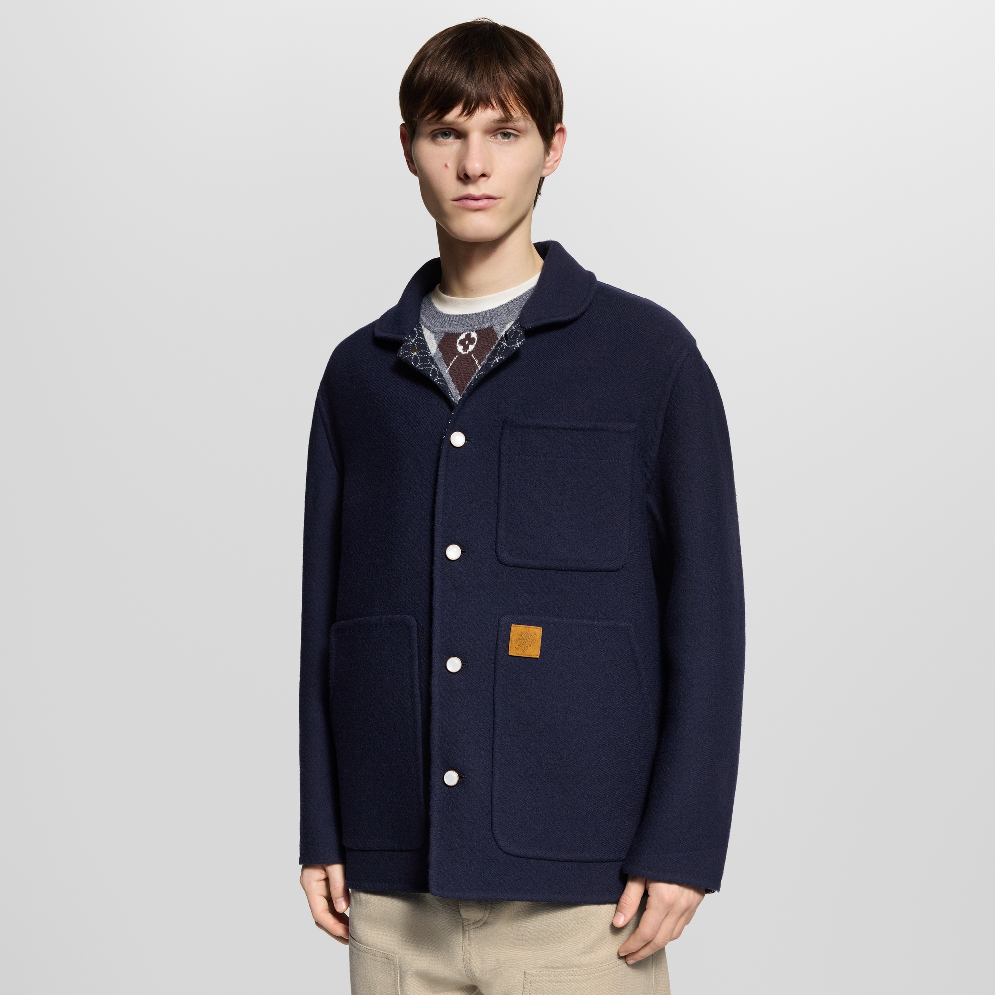 Double Face Workwear Blouson  in Men