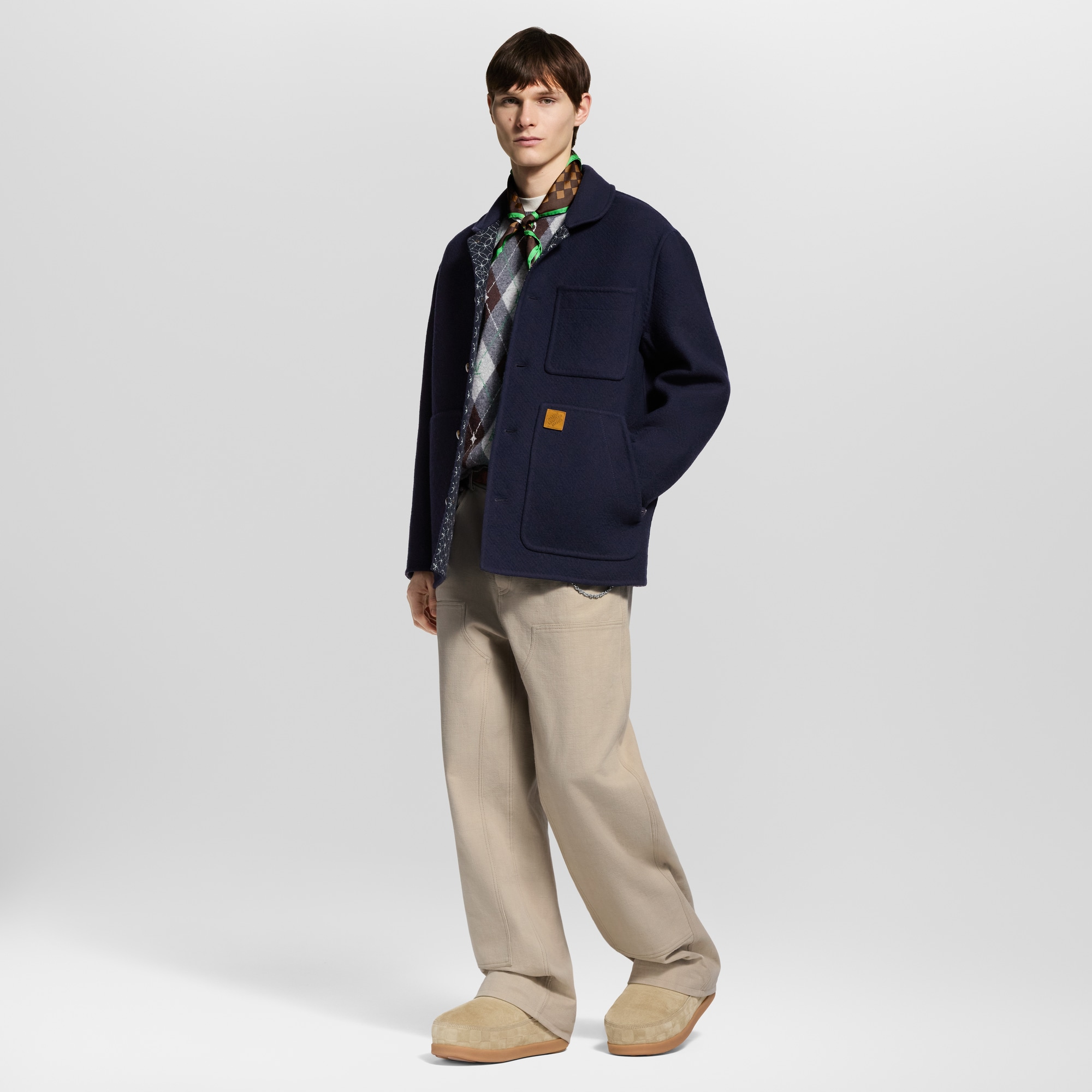 Double Face Workwear Blouson  in Men
