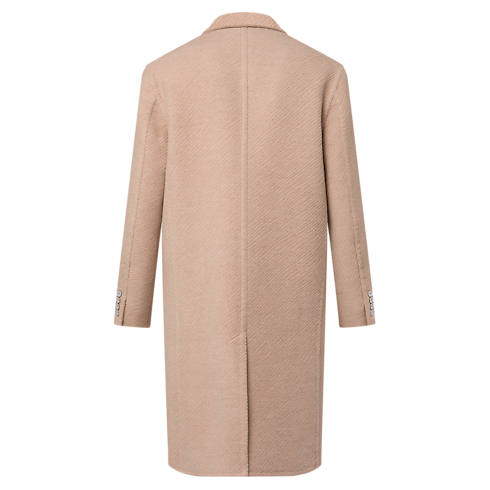 Doubleface Silk And Wool-Blend Double-Breasted Coat in Men's Ready-to-Wear Outerwear and Coats collections by Louis Vuitton (Product zoom)