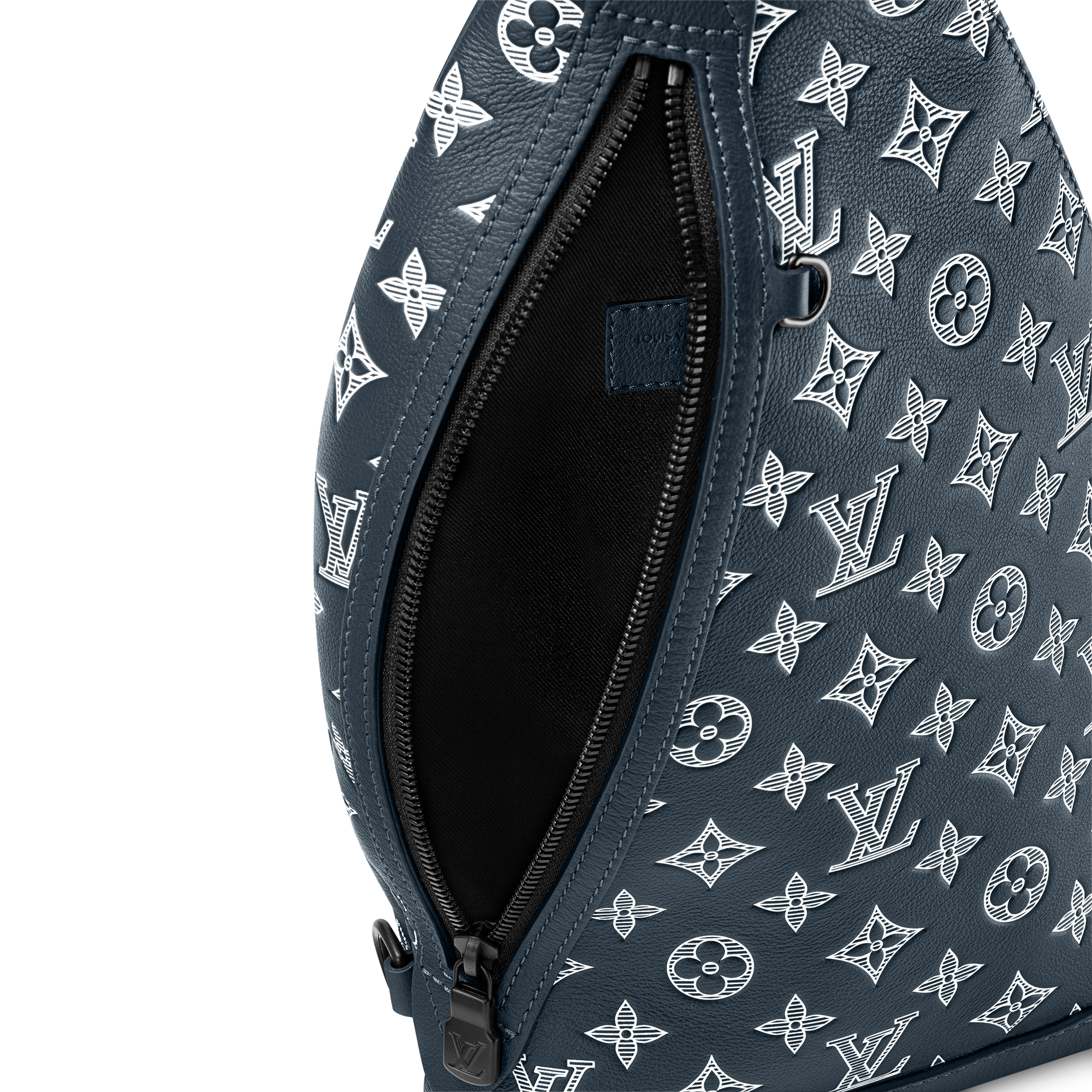 Duo Slingbag Monogram Shadow Leather in Men
