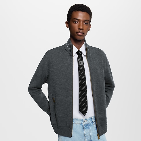 Ecu Stripes Tie S00 in Men's Accessories Ties and Pocket Squares collections by Louis Vuitton (Product zoom)