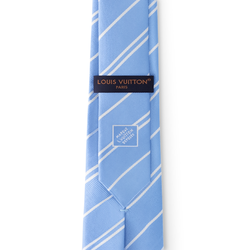 Ecu Stripes Tie S00 in Men's Accessories Ties and Pocket Squares collections by Louis Vuitton (Product zoom)