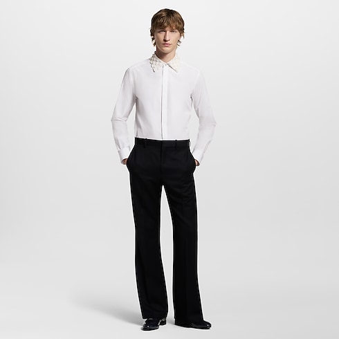 Embellished Collar Evening Shirt in Men's Ready-to-Wear Shirts collections by Louis Vuitton (Product zoom)