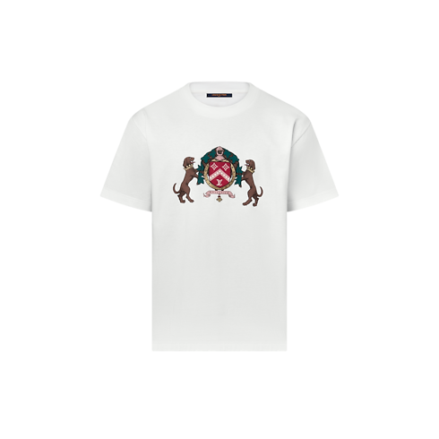 Embellished Cotton T-Shirt in Men's Ready-to-Wear T-Shirts and Polos collections by Louis Vuitton (Product zoom)