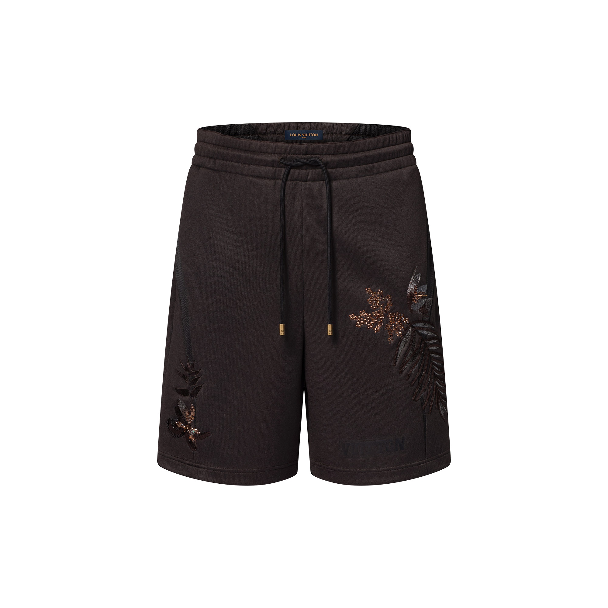 Embellished Jersey Shorts  in Men