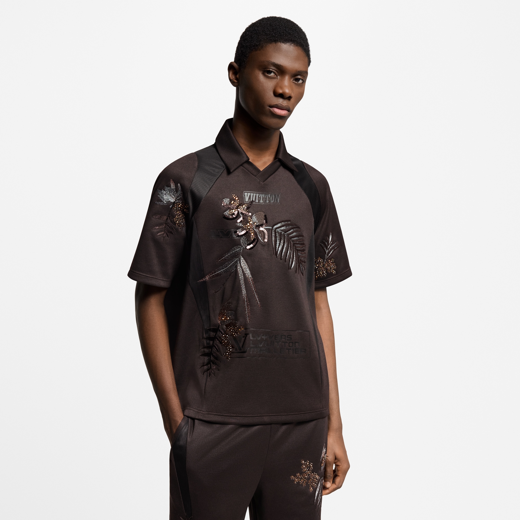 Embellished Jersey T-Shirt  in Men