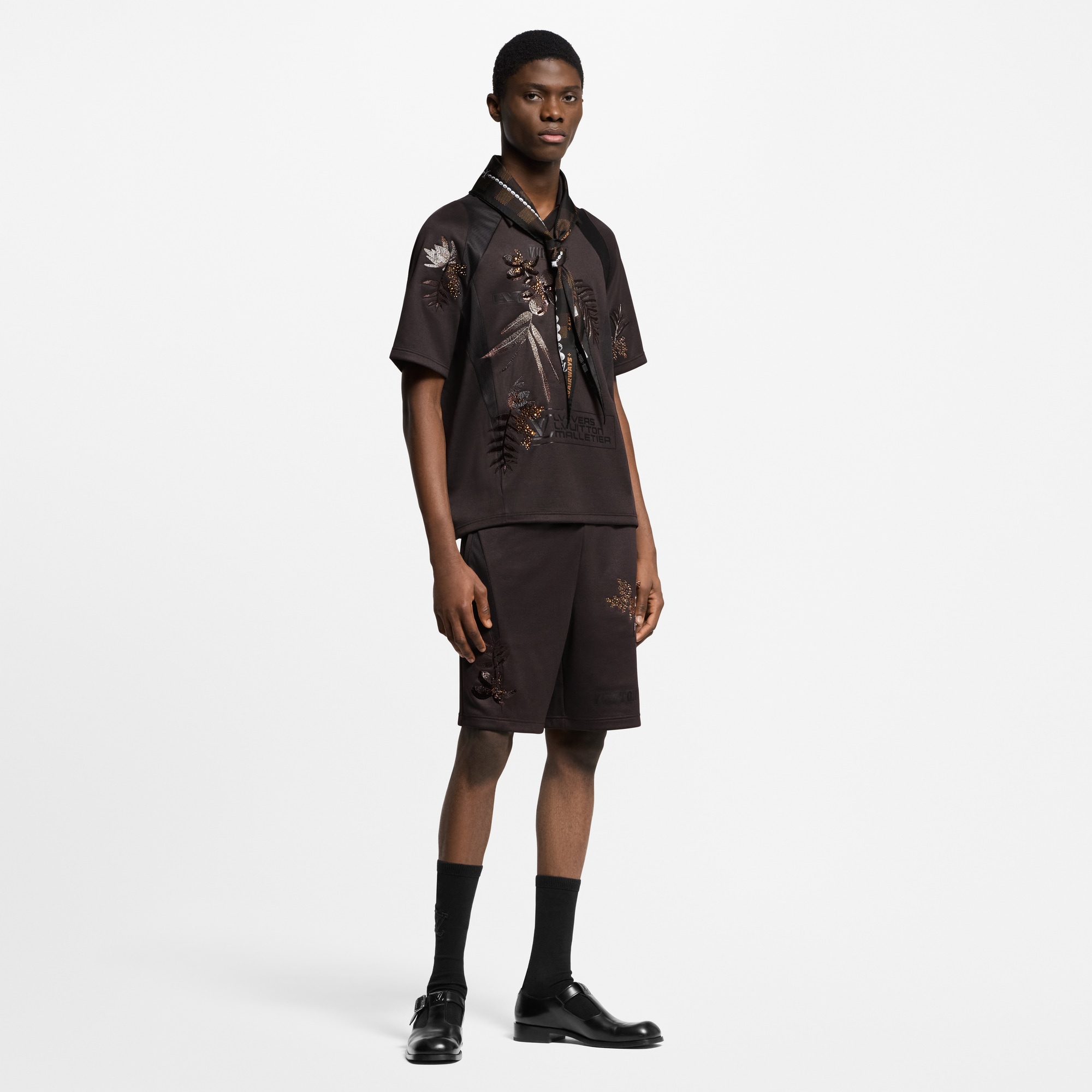 Embellished Jersey T-Shirt  in Men