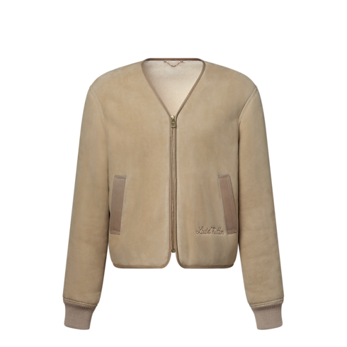 Embellished Shearling Liner Jacket in Men's Ready-to-Wear Outerwear and Coats collections by Louis Vuitton (Product zoom)