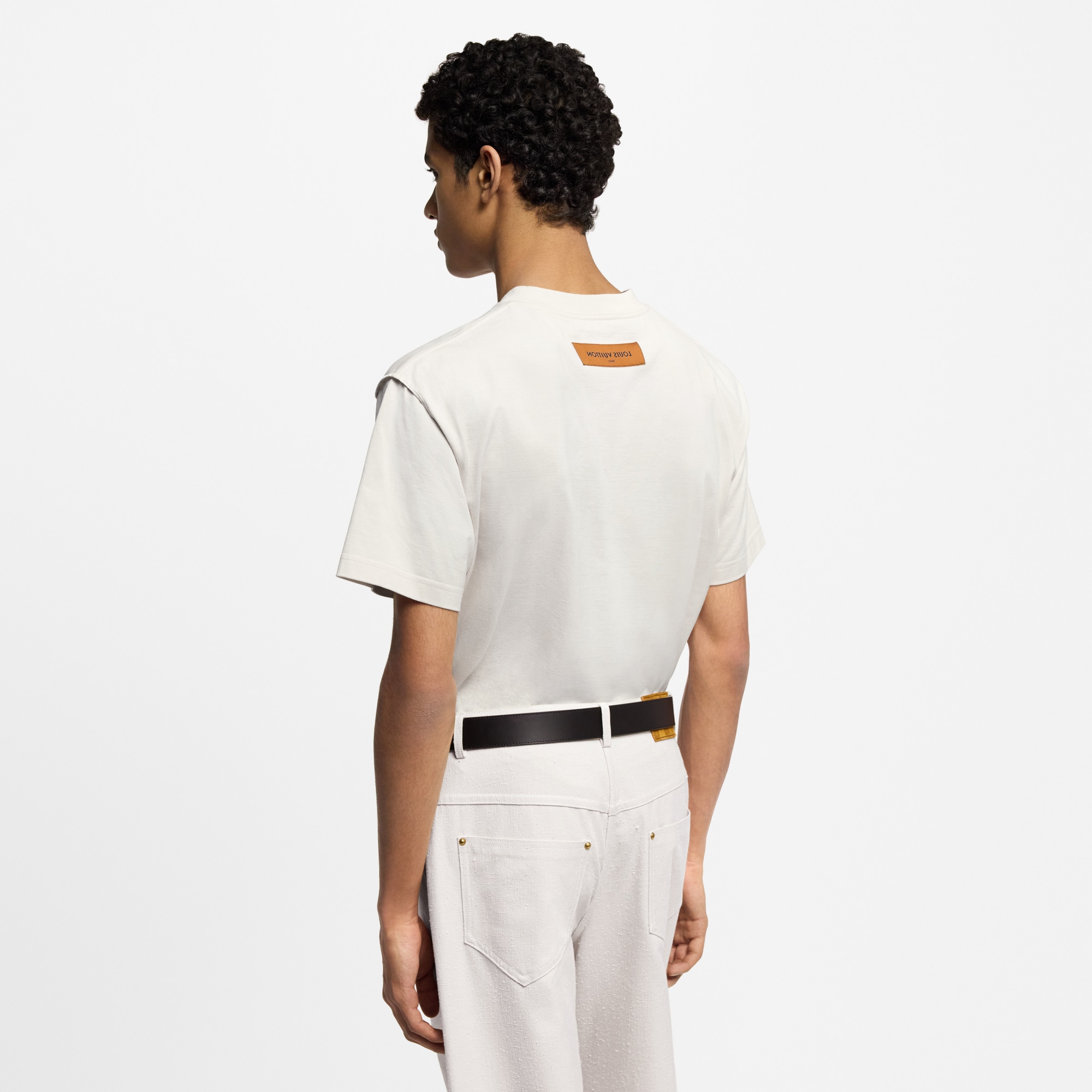 Embossed LV T-Shirt  in Men