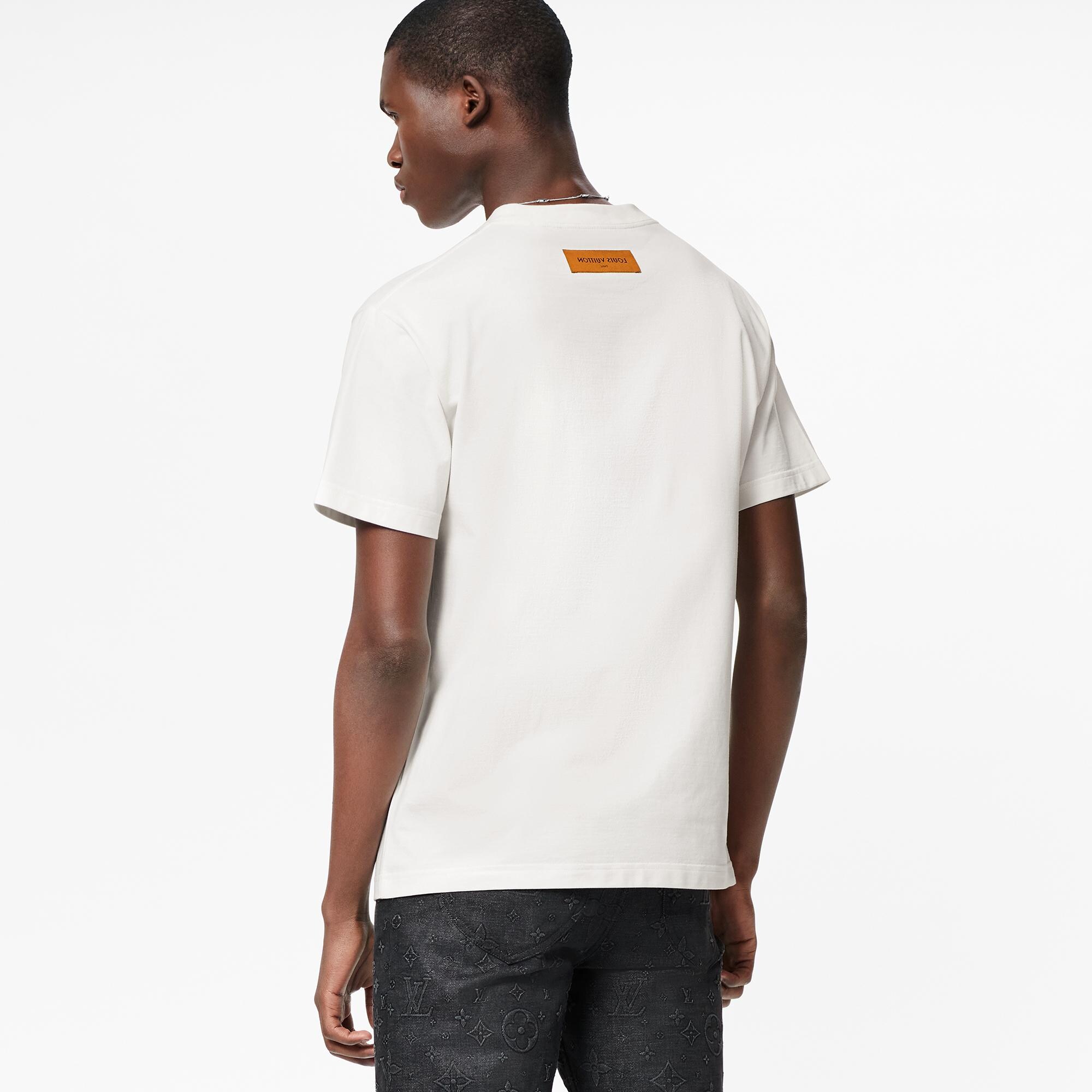 Embossed LV T-Shirt - Ready-to-Wear 