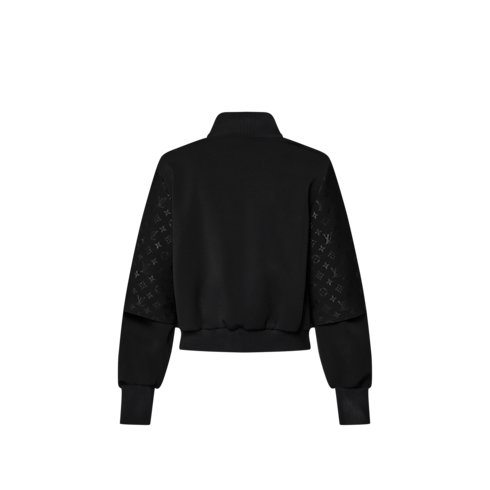 Embossed Monogram Zip-Up Jacket in Women's Ready-to-Wear Coats and Jackets collections by Louis Vuitton (Product zoom)