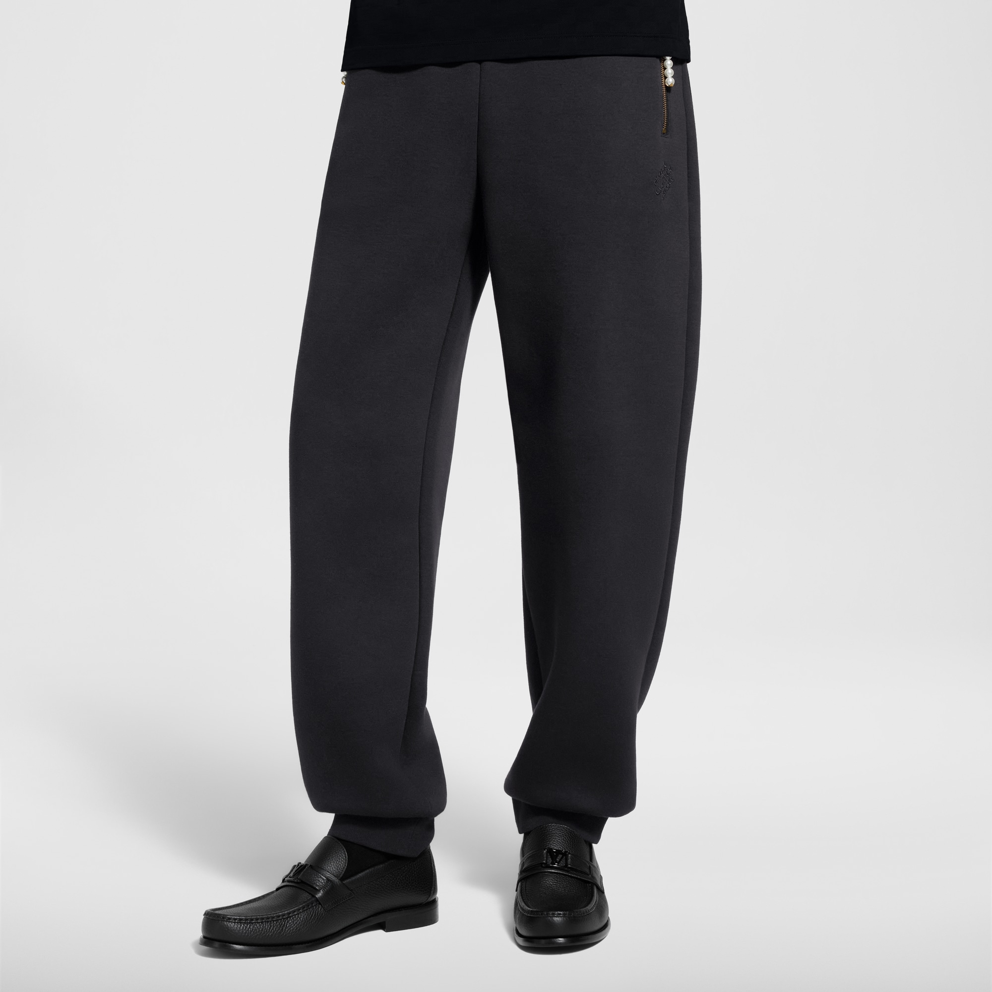 Embroidered Jersey Jogpants  in Men