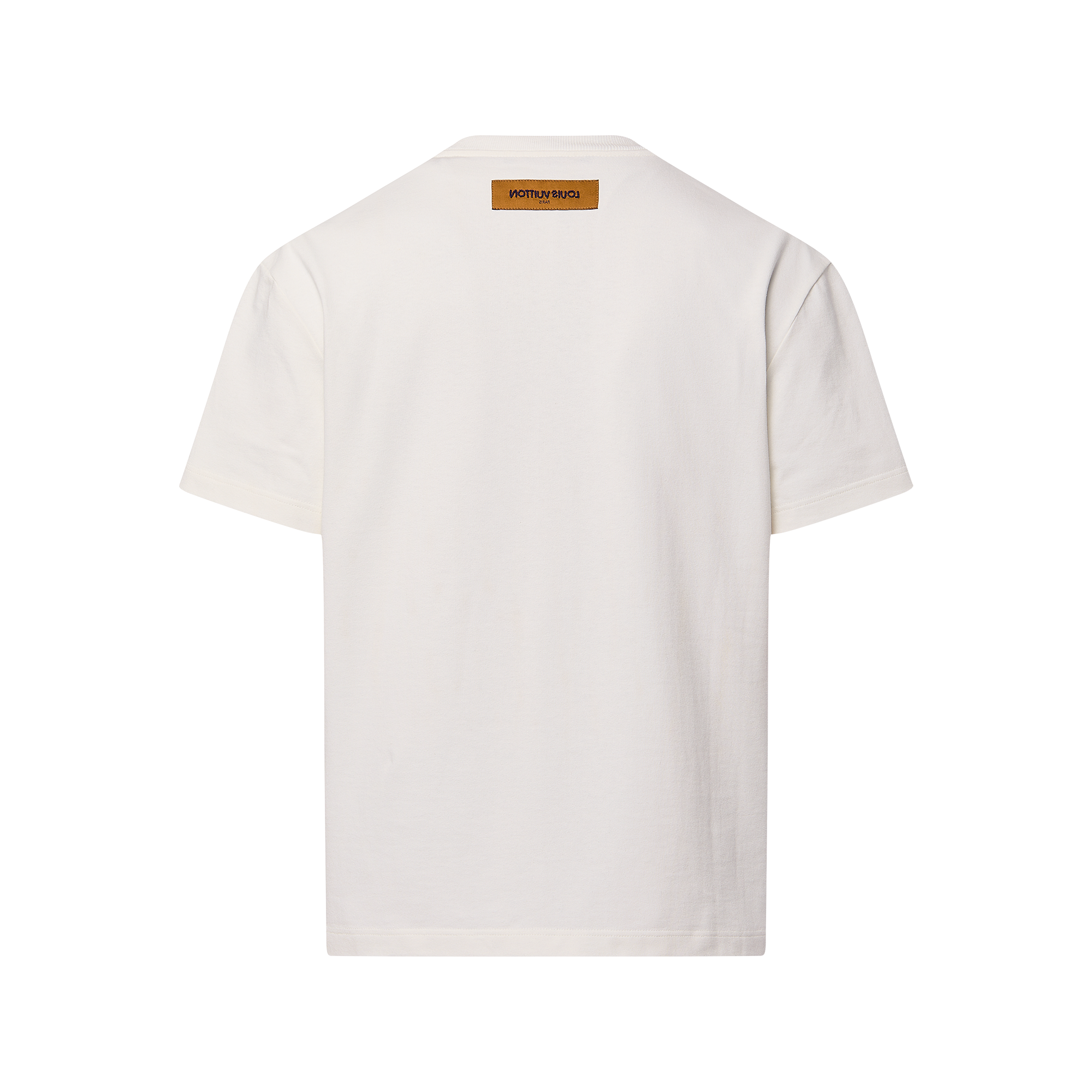 Louis ※Σ綺麗【LOUIS VUITTON Tシャツ コットン WHT RM222 DT3 HNY75W 