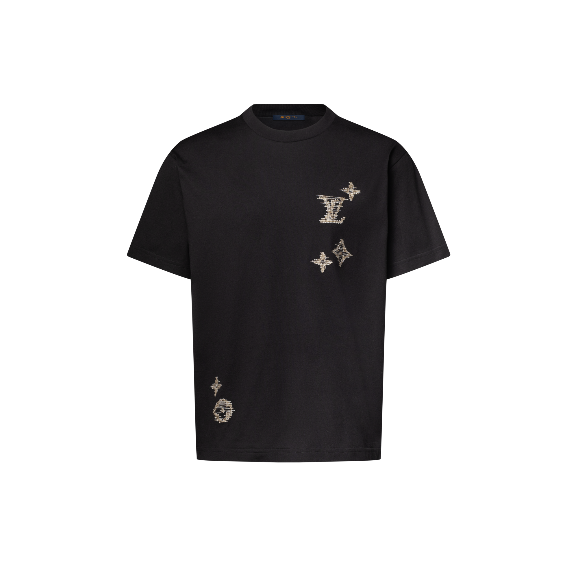 Embroidered Signature Short-Sleeved T-Shirt - Ready-to-Wear 1AK7G6 