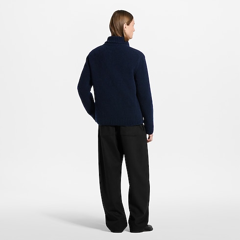 Embroidered Signature Zippered Blouson in Men's Ready-to-Wear Outerwear and Coats collections by Louis Vuitton (Product zoom)
