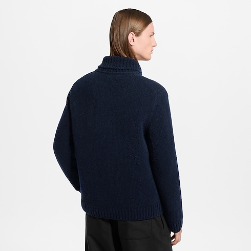 Embroidered Signature Zippered Blouson in Men's Ready-to-Wear Outerwear and Coats collections by Louis Vuitton (Product zoom)