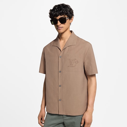 Embroidered Summer Shirt in Men's Ready-to-Wear Shirts collections by Louis Vuitton (Product zoom)