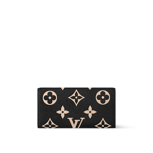 Emilie Wallet Bicolour Monogram Empreinte Leather in Women's Wallets and Small Leather Goods Newness collections by Louis Vuitton (Product zoom)