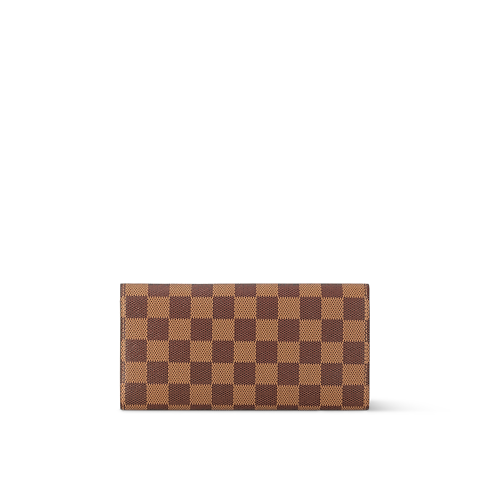 Emilie Wallet Damier Ebene Canvas in Women's Wallets and Small Leather Goods All Wallets and Small Leather Goods collections by Louis Vuitton (Product zoom)