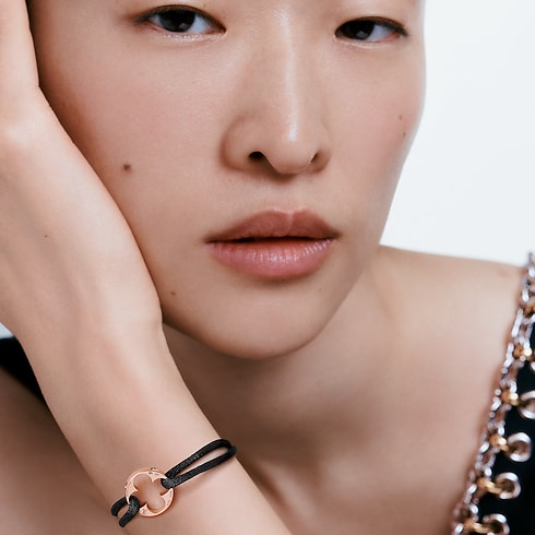 Empreinte Bracelet, Pink Gold And Diamonds in Jewellery's Categories Bracelets collections by Louis Vuitton (Product zoom)