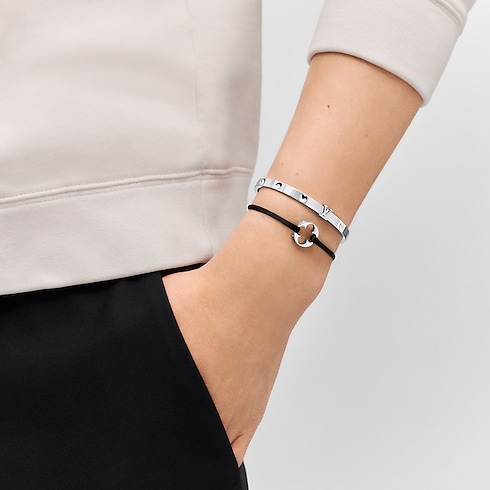 Empreinte Bracelet, White Gold in Jewellery's Categories All Fine Jewellery collections by Louis Vuitton (Product zoom)