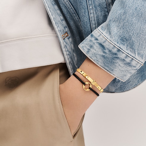 Empreinte Bracelet, Yellow Gold in Jewellery's Categories All Fine Jewellery collections by Louis Vuitton (Product zoom)