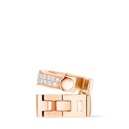 Empreinte Ear Cuff, Pink Gold And Diamonds - Per Unit in Jewellery's Categories Earrings collections by Louis Vuitton (Product zoom)