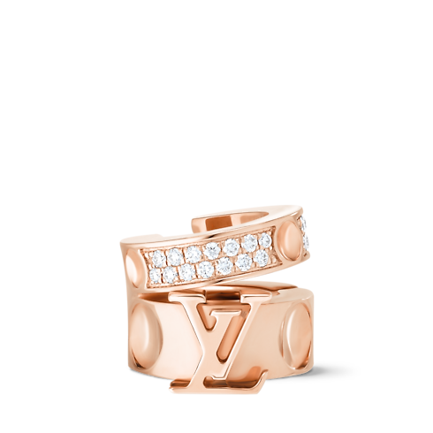 Empreinte Bangle, Pink Gold And Diamonds in Jewellery's Categories Bracelets collections by Louis Vuitton