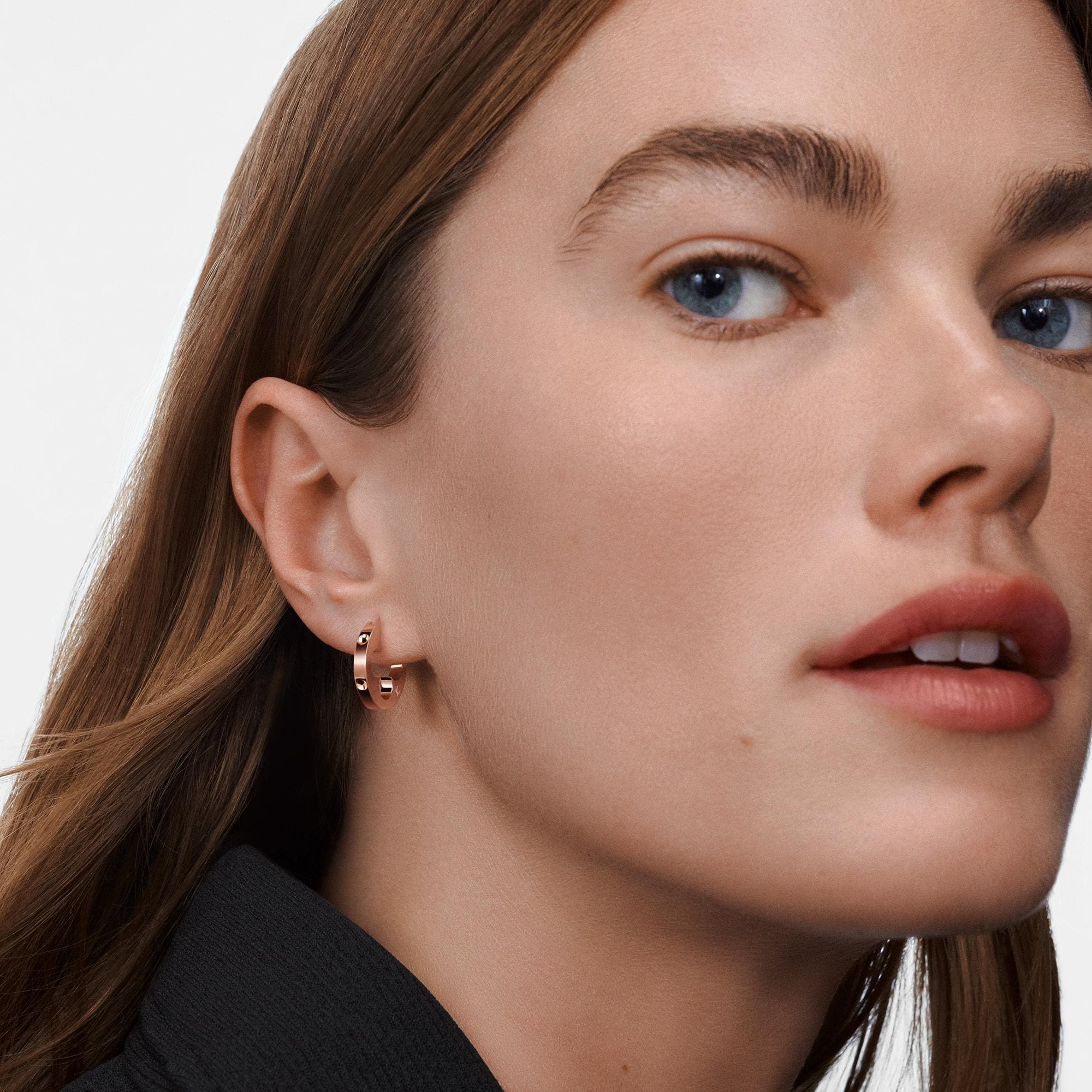 Empreinte Hoop, Pink Gold - Per Unit  in Jewellery