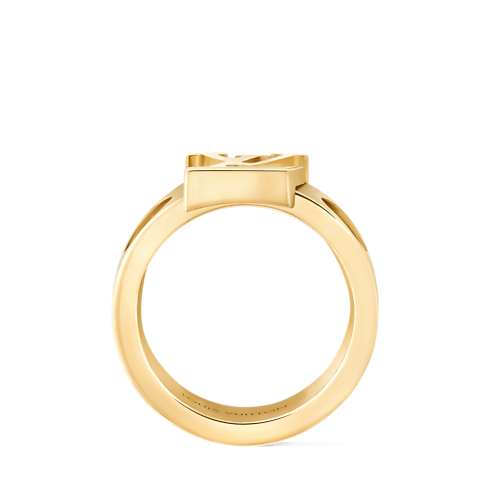 Empreinte Large Ring, Yellow Gold in Jewellery's Categories All Fine Jewellery collections by Louis Vuitton (Product zoom)