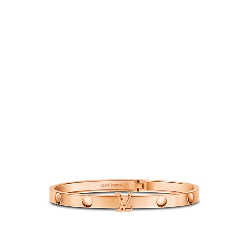 Empreinte Medium Bangle, Pink Gold in Les Extraordinaires's Jewellery Bracelets collections by Louis Vuitton (Product zoom)