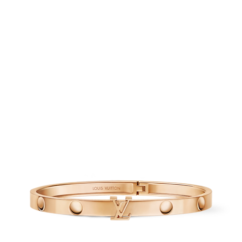 Empreinte Medium Bangle, Pink Gold in Les Extraordinaires's Jewellery Bracelets collections by Louis Vuitton (Product zoom)