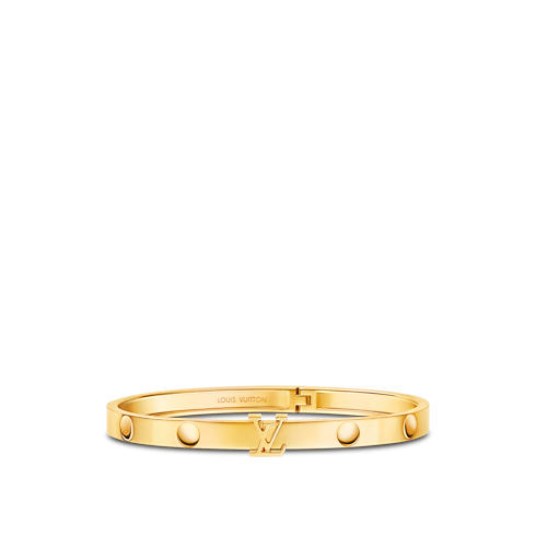 Empreinte Medium Bangle, Yellow Gold in Les Extraordinaires's Jewellery Bracelets collections by Louis Vuitton (Product zoom)