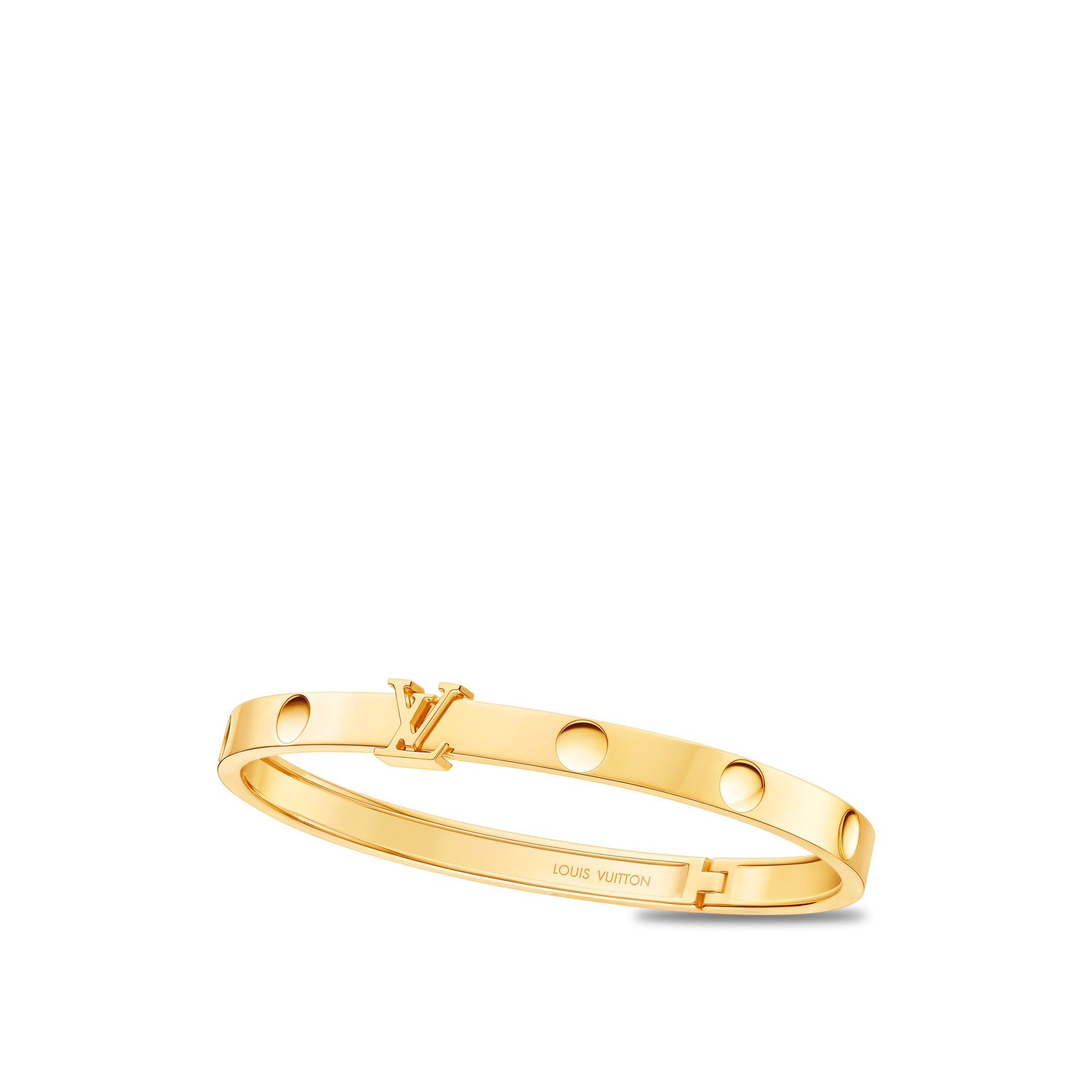 Empreinte Medium Bangle, Yellow Gold  in Les Extraordinaires