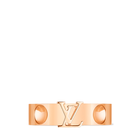 Empreinte Medium Ring, Pink Gold in Les Extraordinaires's Jewellery Rings collections by Louis Vuitton (Product zoom)