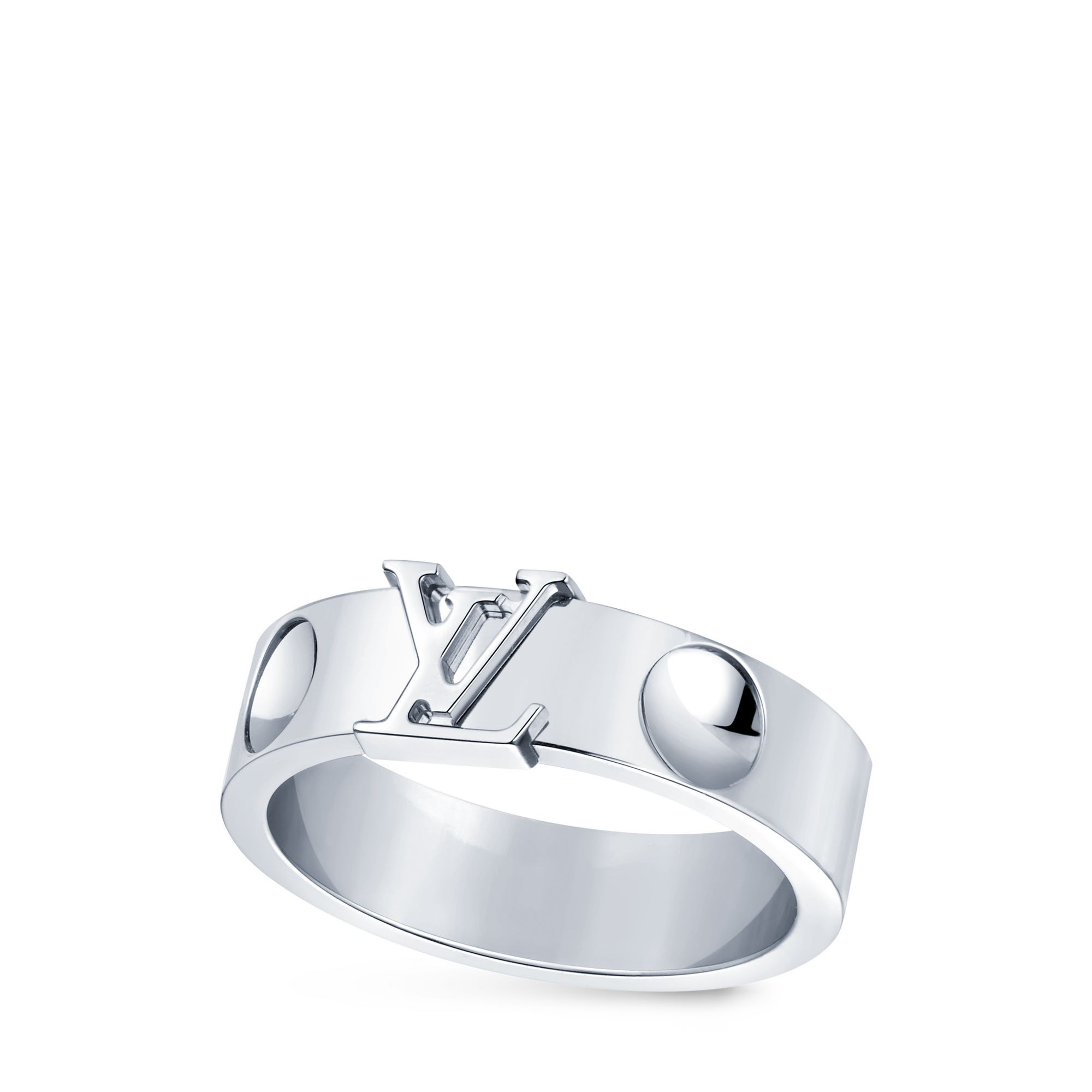 Empreinte Medium Ring, White Gold  in Les Extraordinaires