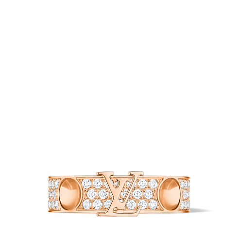 Empreinte Ring, Pink Gold And Diamonds in Jewellery's Categories Rings collections by Louis Vuitton (Product zoom)