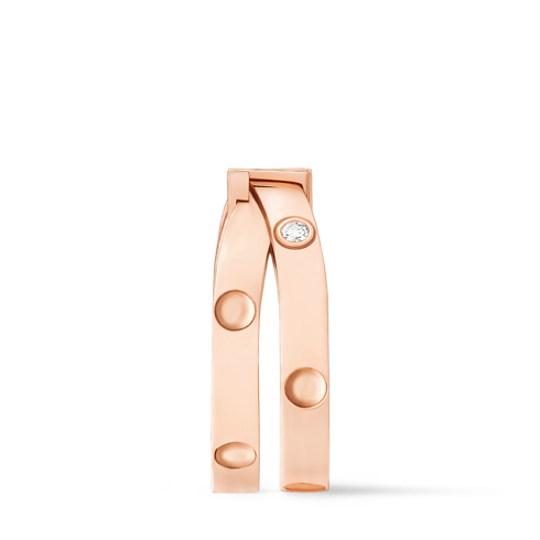 Empreinte Ring, Pink Gold And Diamonds in Jewellery's Categories All Fine Jewellery collections by Louis Vuitton (Product zoom)