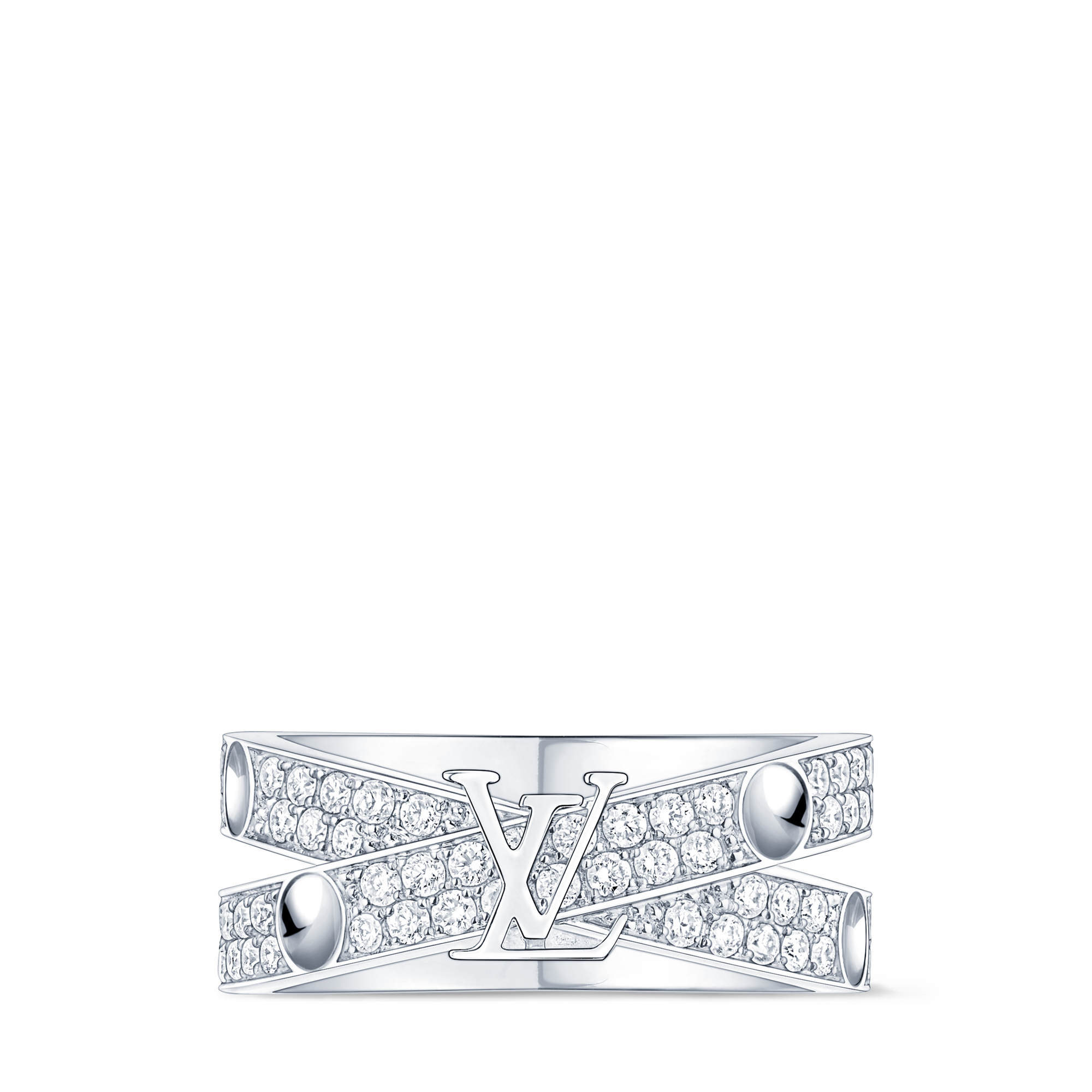 Empreinte Ring, White Gold and Diamonds  in Jewellery