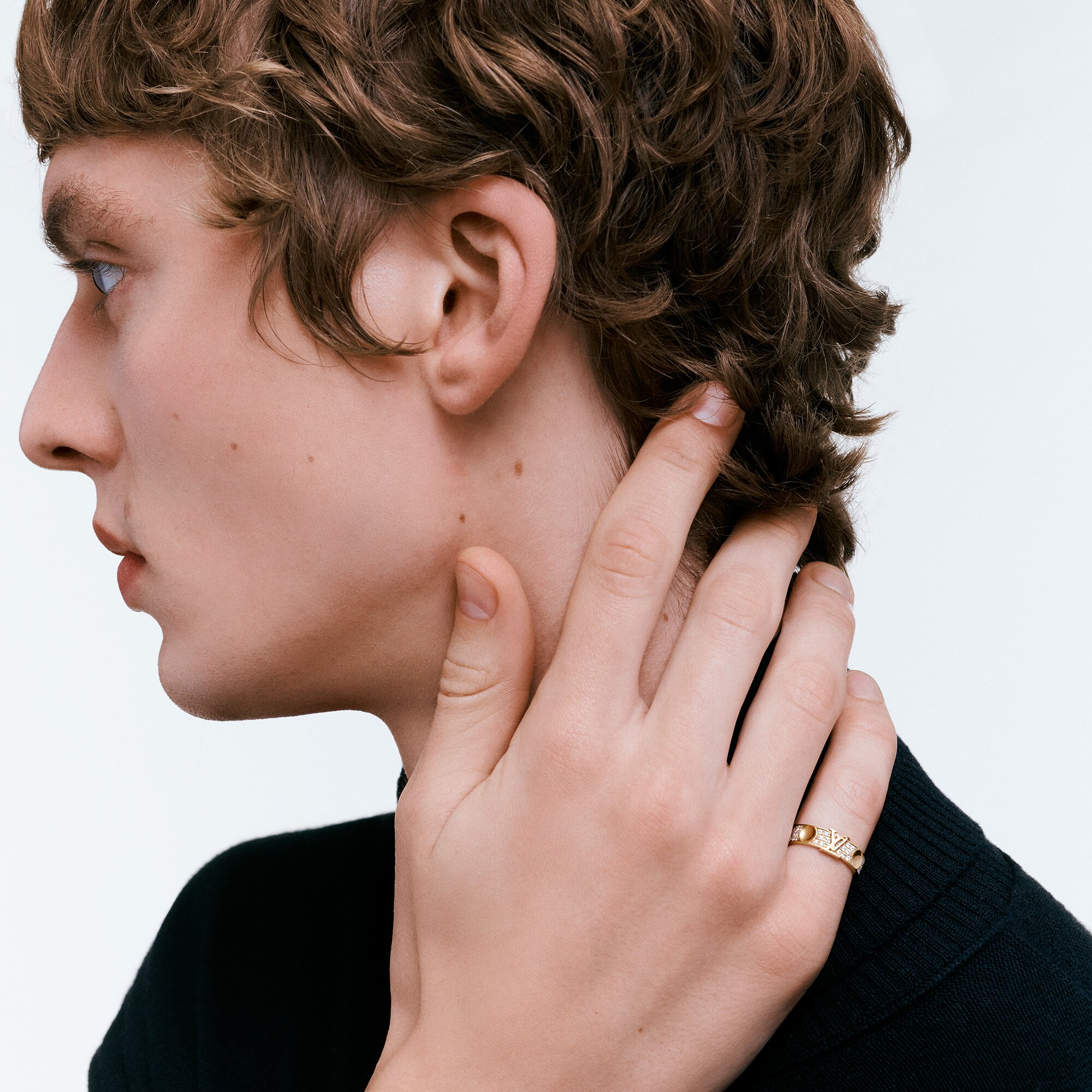 Empreinte Ring, Yellow Gold And Diamonds  in Jewellery