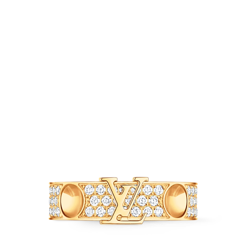 Empreinte Ring, Yellow Gold And Diamonds in Jewellery's Categories All Fine Jewellery collections by Louis Vuitton (Product zoom)